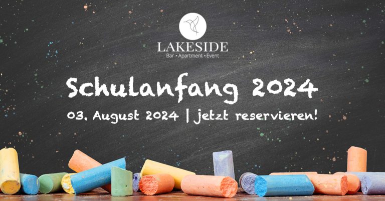 Read more about the article Schulanfang 2024 im LAKESIDE: jetzt reservieren